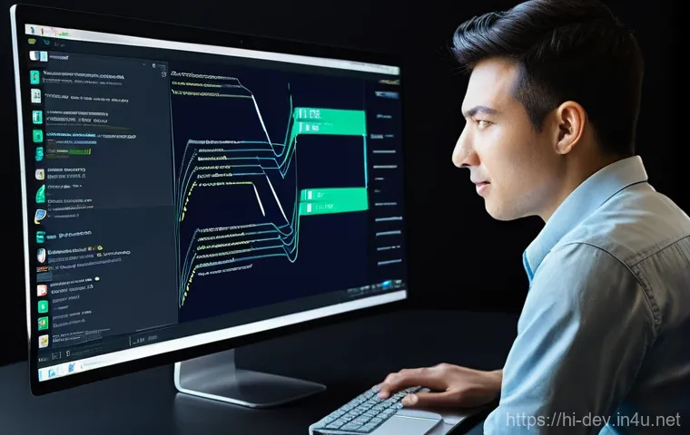 실시간 데이터 처리 기술  WebSockets - Image Prompt 1: The Evolution of Real-Time Communication**