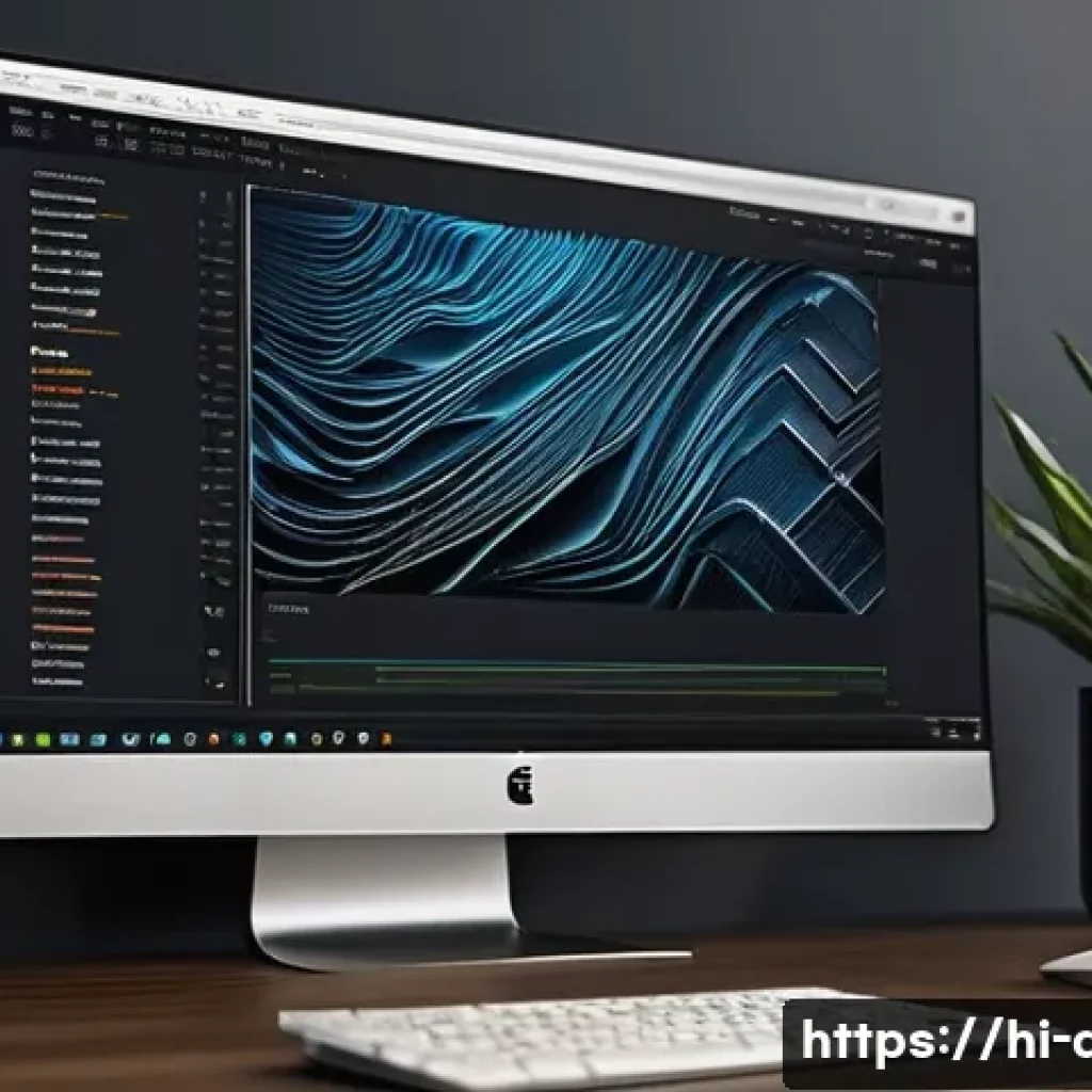HTML5와 CSS3의 주요 기능 - A modern web developer workspace featuring multiple screens displaying HTML5 and CSS3 code with sema...